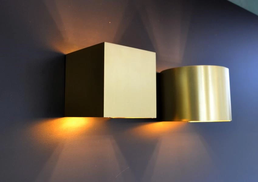 Lucide XIO - Wall light - LED Dim. - G9 - 1x4W 2700K - Adjustable beam angle - Matt Gold / Brass - atmosphere 1